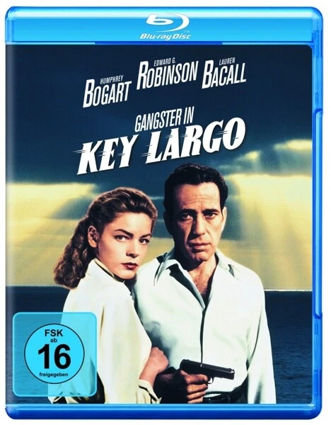 GANGSTER IN KEY LARGO - HUMPHREY BOGART,LAUREN BACALL,EDWARD G....  BLU-RAY NEW - Image 1 of 1