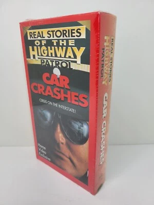 1996 HGV Real Stories of The Highway Patrol Car Crashes VHS Foto 1 de 4