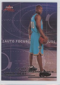 2003-04 Fleer Focus Auto Focus /250 David West #22AF Rookie RC