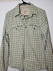 Abercombie And Fitch Mens Teen Boys S Small Plaid Drrss Shirt