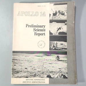 Apollo 14 Preliminary Science Report SP-272 NASA Manned Spacecraft Center 1971 - Picture 1 of 21