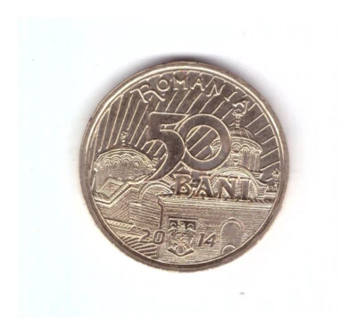 Romanian coin 50 bani 2014 Vladislau I Vlaicu 1364 - Image 1 of 4