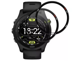 2 x For Garmin Forerunner 255 Smart Watch 3D Film Full Cover Screen Protector - Picture 1 of 10
