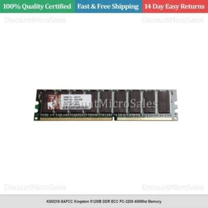 KM0215-SAFCC Kingston 512MB DDR ECC PC-3200 400Mhz Memory - Picture 1 of 1