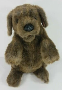 Folktails de Folkmanis marrón 15 pulgadas grande cachorro perro peluche títere - Imagen 1 de 10