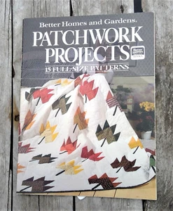 Better Homes and Gardens Patchwork Projects quilt patterns paperback 1986 - Imagen 1 de 8