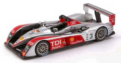 MODELLINO AUTO STATICO SPARK AUDI R10 #3 LUHR PREMAT LE MANS 2007 SCALA 1:43 - Immagine 1 di 4