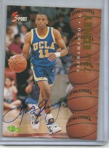 Tyus Edney 1995 Classic 5-Sport Autograph 