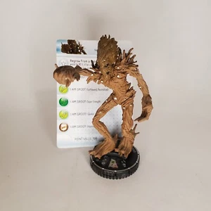Groot #051 - Heroclix Marvel - Guardians of the Galaxy Super Rare W/ Card Gold - Picture 1 of 5