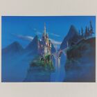 Beauty and the Beast Postcard Castle Walt Disney Animation Studios France Japan