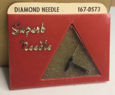 Turntable NEEDLE STYLUS 167-DS73 for Astatic N79 in 379 381 383 615 621 623 625 - Image 1 of 2