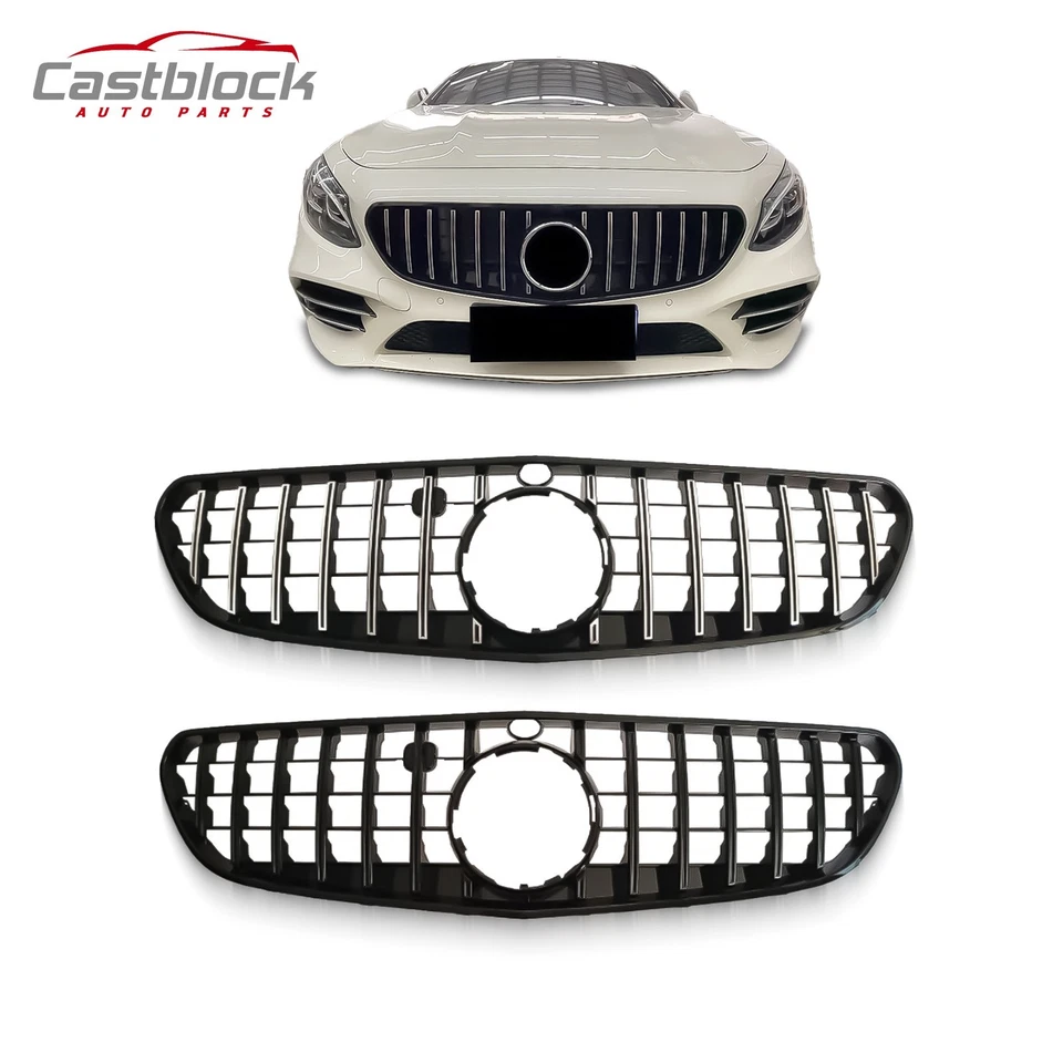 Parrilla de parachoques Fit 2018-2020 Mercedes-Benz S500 S560 C217 GT-R cupé GT Foto 1 de 4