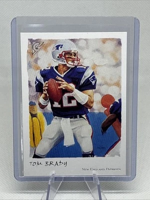 2002 Topps Gallery #50 Tom Brady Patriots HOF NM+ - Image 1 of 2