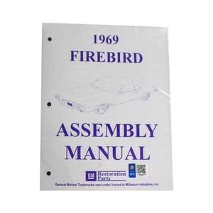Factory Assembly Manual Repair Restore Book 1969 Pontiac Firebird Trans Am - Bild 1 von 9