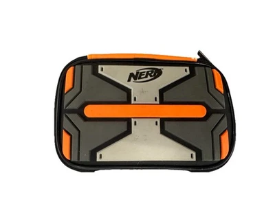 NERF Nintendo DS Naranja Negro Gris Viaje/Funda Protectora/- Cremallera Foto 1 de 2
