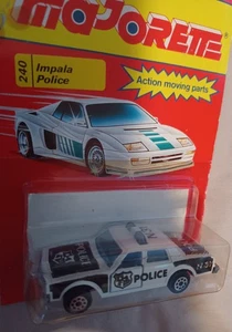 Majorette Impala Police Car #240 1990 Opening Doors - Picture 1 of 4