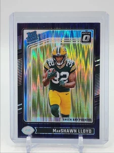 MARSHAWN LLOYD 2024 DONRUSS OPTIC RATED ROOKIE PURPLE SHOCK RC Q5760 - Picture 1 of 2
