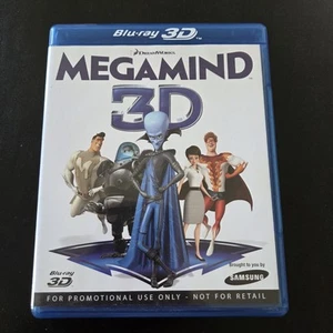 MegaMind (3D Blu Ray Dvd) Will Ferrell, Jonah Hill, Ben Stiller Promo Tested - Picture 1 of 5