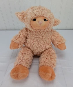 Rare Build A Bear Cuddly Lamb Plush 16" Orange Swirl Stuffed Animal - Picture 1 of 10
