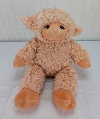 Rare Build A Bear Cuddly Lamb Plush 16" Orange Swirl Stuffed Animal - Image 1 of 4