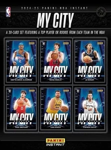 Juego de 30 cartas Panini Instant MY CITY 2024-25, EN MANO y sellado de fábrica #/268 SP - Imagen 1 de 5