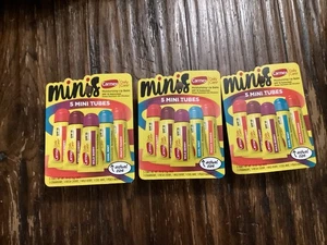Carmex Minis Moisturizing Lip Balm SPF 15 Assorted 5 Mini Tubes 3 Packs 15 Total - Picture 1 of 3