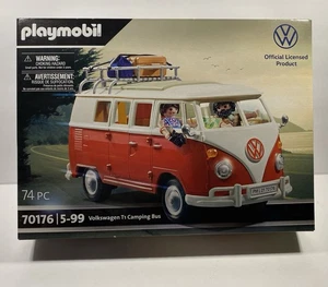 Playmobil Volkswagen VW T1 Camping Bus 70176 (NEW) - Picture 1 of 6