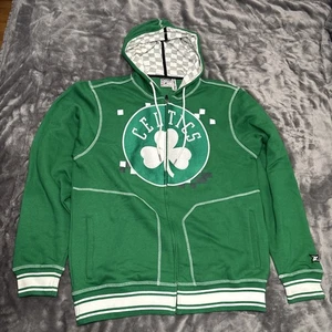Vintage NBA Celtics Zipway grün Reißverschluss Hoodie Change N The Game Herren Large - Bild 1 von 8