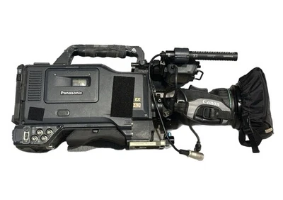 Panasonic AJ-HDX900P HD Camcorder – Canon J21ax7.8B4 7.8-164 1.8 CM - Image 1 of 4