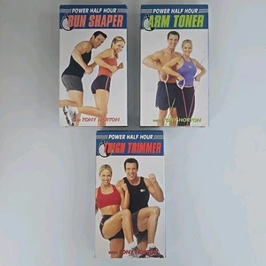 Tony Horton Power Half Hour BeachBody Exercise Workout ( VHS, 2002) - Picture 1 of 3