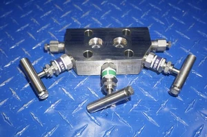 EMERSON ROSEMOUNT C30512-2124-0000 0305RC32B21 COLECTOR DE 2 VÁLVULAS NSP - Imagen 1 de 4