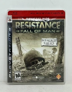 Resistance Fall of Man (Sony PlayStation 3 PS3, 2006) Etichetta Nera - Nuovo! - Foto 1 di 2