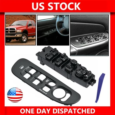 Panel de control y bisel de interruptor de ventana para Dodge Ram 1500 2500 3500 Dakota 2002-2010 Foto 1 de 4