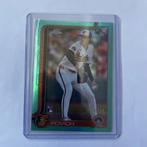 2025 Topps Chrome - Cade Povich #140 Teal Refractor /299 (RC) - Bild 1 von 2
