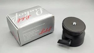 Linhof Large Leveling Head, 77 mm Base 3/8" Item 003659, New In Box! MINT - Picture 1 of 10