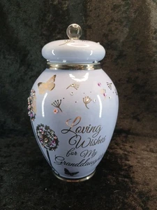 Living Wishes Musical Wish Jar A2681 Bradford Exchange Wishes Inside - Picture 1 of 10
