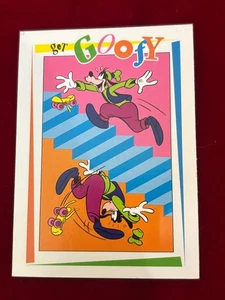 1992 SkyBox Disney Collector Cards Series 2 #190 Get Goofy Goof to be Wild - Picture 1 of 2