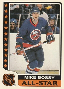 Mike Bossy 1986 Topps All-Star hockey card # 4 - Picture 1 of 2
