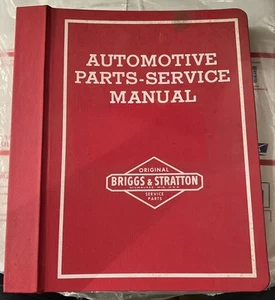 Briggs Stratton Automotive Service Post Binder Manual Locksmith LOCKS Strattech - Picture 1 of 8