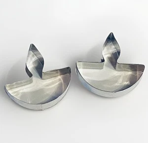 Pair (2) Diwali Cookie Cutter Biscuit Pastry Fondant Stencil Diwali Candles - Picture 1 of 5