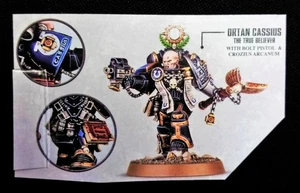 Warhammer 40K Ultramarine Chaplain Deathwatch Kill Team Ortan Cassius Marine - Picture 1 of 2