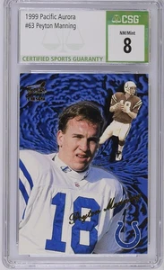 1999 Aurora #63 Peyton Manning CSG 8 - Picture 1 of 2
