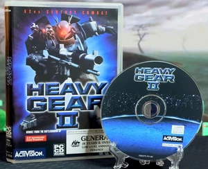 Heavy Gear II 2 Retro PC Game by Dream Pod 9 & Target Games [Tested] Mechs - Picture 1 of 3