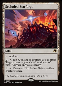 x1 Secluded Starforge - Foil R MTG Edge of Eternities M/NM, English - Picture 1 of 1