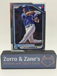 ARJUN NIMMALA 2024 Bowman DRAFT - Chrome  #BDC-102 Toronto BLUE JAYS - Picture 1 of 2
