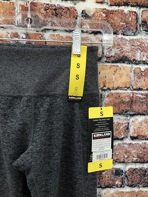 Leggings grises pequeños Kirkland Signature para mujer Foto 1 de 4