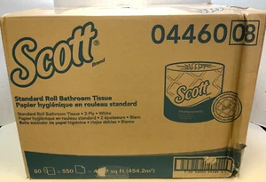 Scott (04460) Professional Standard Roll Toilet Paper, 2 Ply, White, 80 Rolls - Picture 1 of 6