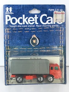 NIP vintage 1974 TOMY POCKET CARS BIG RIG TRUCK NO. 62-7 DIE-CAST 70s - Picture 1 of 6