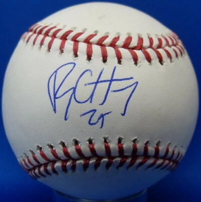 JSA Ryon Healy 亲笔签名签名亲笔签名 Robert D. Manfred 棒球 DBB 751 — 第 1/4 张图片