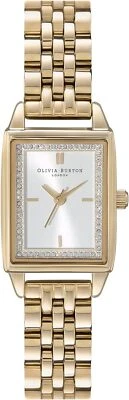 Reloj Olivia Burton Mujer ob24000013 Townhouse 21mm Rectángulo Oro Pulsera Foto 1 de 4